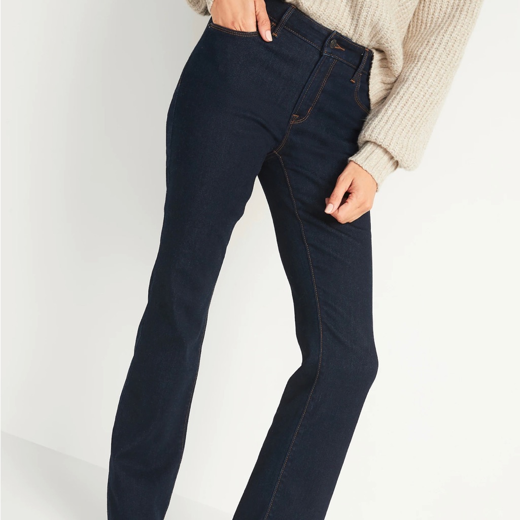 Old Navy Mid-Rise Kicker Boot-Cut Jeans For Women